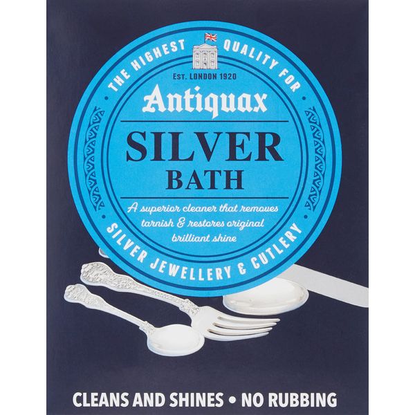 Rustins Antiquax Silver Bath 3 x 50g