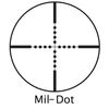 Barska AC10050 Varmint 6-24x50 Rifle Scope Mil Dot Reticle Adjustable Objective , Black