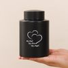 Medium Keepsake Urns for Human Ashes - Black, My Dad