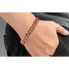 Pure Solid Copper Cuban Chain Curb Link Rider Bracelet Arthritis Therapy