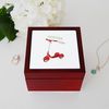 CafePress Scooter Memory Keepsake Jewelry Box, 5"x5"x3.75"