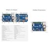 Mini Base Board for Raspberry Pi CM5 Lite/eMMC, Compute Module 5 Mini IO Board with Gigabit Eth/40PIN GPIO/M.2 M Key/USB 3.2/USB 2.0/HDMI Interface etc. Onboard EEPROM and Encryption Chip