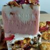 French Lavender Geranium Body and Face Artisan Soap Handmade !