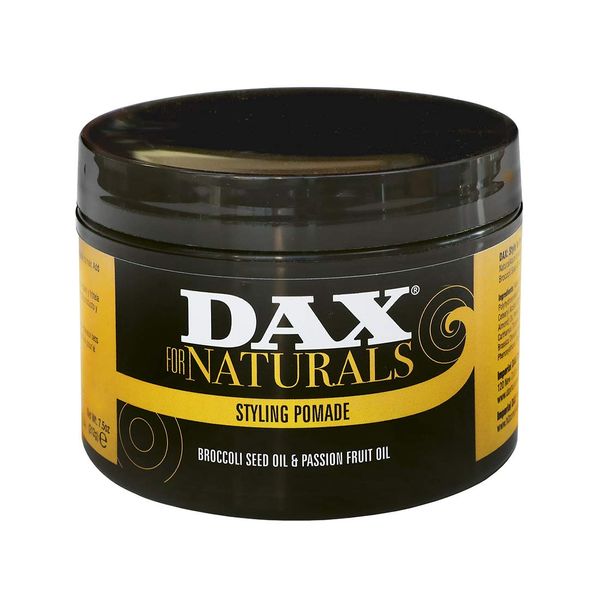 Dax for Naturals Styling Pomade with Brocolli Seed & Passion Fruit Oil 212g