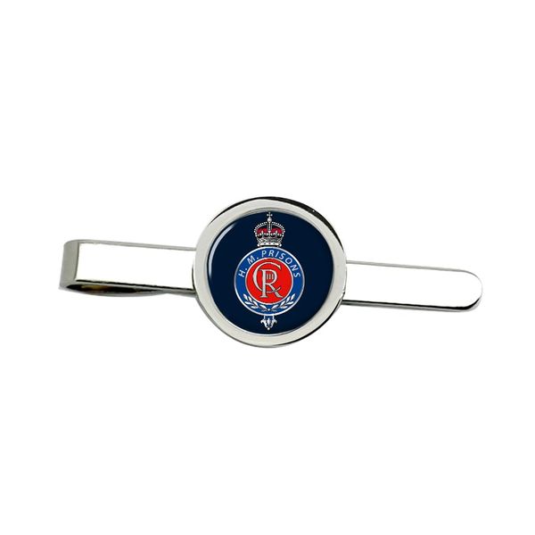 HM Prisons CR King's Crown Tie Clip