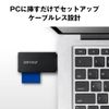 BUFFALO USB 3.0 Micro SD/SD Card Reader Red BSCR27U3RD