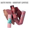Matte Pale Pink Lipstick - Highly Pigmented, Smooth, & Waterproof, Shade 04