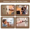 6 PCS Lockpicking Sets, Professional Lock Picking Kit Lock Picks Locksmith Tools, Portable Practice for Enthusiasts Professional Locksmith Lockpicking Tools Set