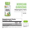 Solaray Korean Ginseng 550 mg | 50 VegCaps