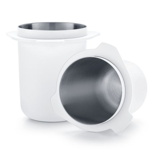 Normcore 58mm Portafilter Dosing Cup - Espresso Coffee Dosing Cup - 304 Stainless Steel - Matte Black - Non-stick coating