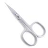Nail scissors serrated blade
