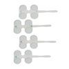 4Pcs/Set Optical Flipper Plastic Flip Trial Lens Optometry Confirmation Flipper Optical Instruments ((±0.50, ±1.00, ±1.50, ±2.00))