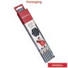 12 X NATARAJ Extra Dark 2B Pencils + Eraser + Sharpener Pack - Writing Pencils