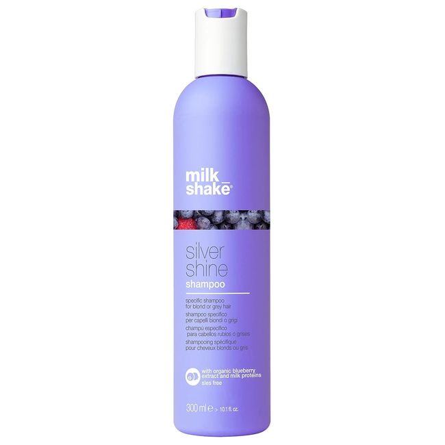 Milk Shake Silver Shine Beyaz Gri ve Platin Saçlar İçin Sülfatsız Mor Tonlama Şampuanı 300ml