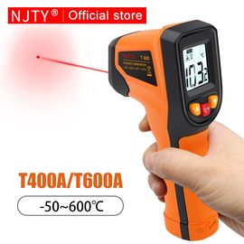 non-contact infrared thermometer, 50-600 degrees, pyrometer. Reptile  temperature