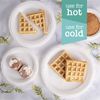 PLASTICPRO 100 Count Disposable 7 Inch White Plastic Plates
