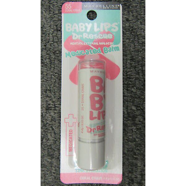 Maybelline Baby Lips Dr.Rescue Medicated Lip Balm 0.15OZ**$0 SHIP ON ADD'L ITEM*