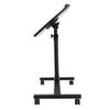 Medical Table Overbed Adjustable Bedside Hospital Rolling Tables With 4 Wheels