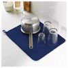 IKEA 503.872.59 Dish Drying Mat, 100% Polyester, Blue