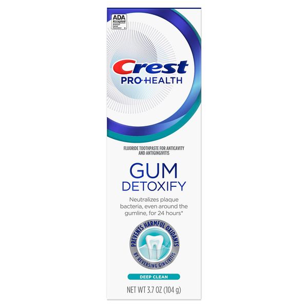 Crest Pro-Health Gum Detoxify Toothpaste, Deep Clean, 3.7 oz