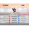 For Ford F150 2009-2014 Windshield Sunshade Window Sun Visor Protector Blocks UV
