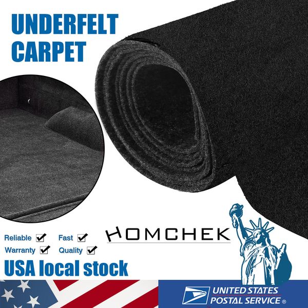 Subwoofer Speaker Box Carpet Felt Fabric Auto Trunk Liner Upholstery Replacement