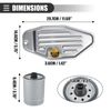 Pack1 Transmission Filter Replacement Kit for Chrysler Aspen 2007-2009 5013470AC