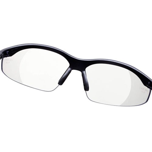voltX 'Constructor' SAFETY READERS (Clear +2.5 Dioptre) Full Lens Reading Safety Glasses UKCA & CE EN166f certified - Wraparound Style - Includes Safety Cord with headstop + UV400 anti fog coated lens