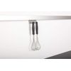 SO-TECH® / Kesseböhmer Linero MosaiQ rack with two hooks graphit black