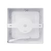 G.W.S® 12W Square LED Surface Mounted Panel Downlight Ceiling Light Warm White (3000K), LED Driver Included