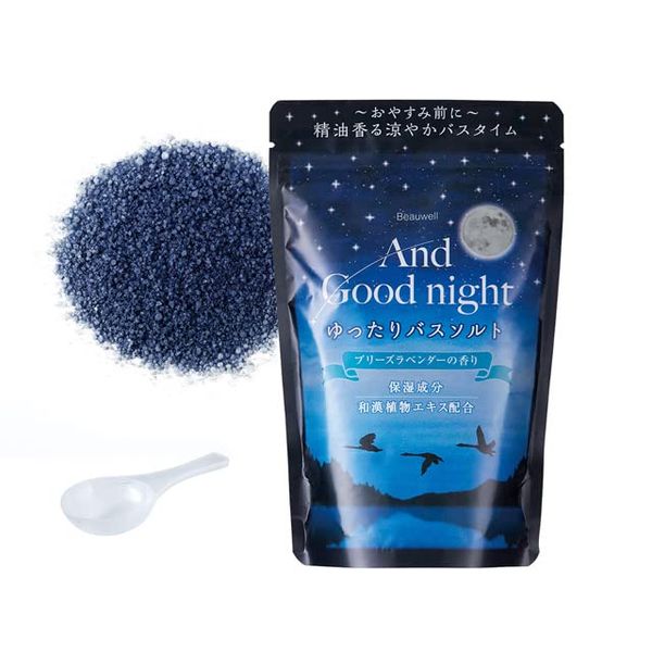 Beewell & Good Night Loose Bath Salt M Breeze Lavender