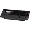 GERMANUS Ceramic Cigar Ashtray with Tray - Black