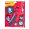 Am-Tech F3610 Set 7 Metallic Wire Brushes
