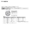 Patlite Multilayer Signal Tower Buzzer Unit LR7-BW Φ70 Buzzer Tone (1 Pattern DIP Switch Settings from 4 Patterns)
