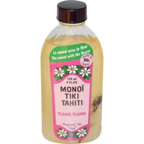 Monoi Tiare Tahiti Coconut Oil, Ylang Ylang, 120ml