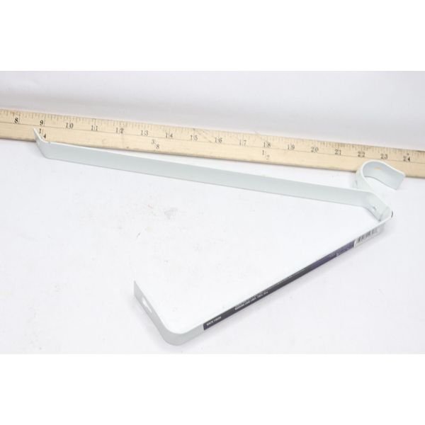 Everbilt Shelf Bracket and Rod Support White 460 046