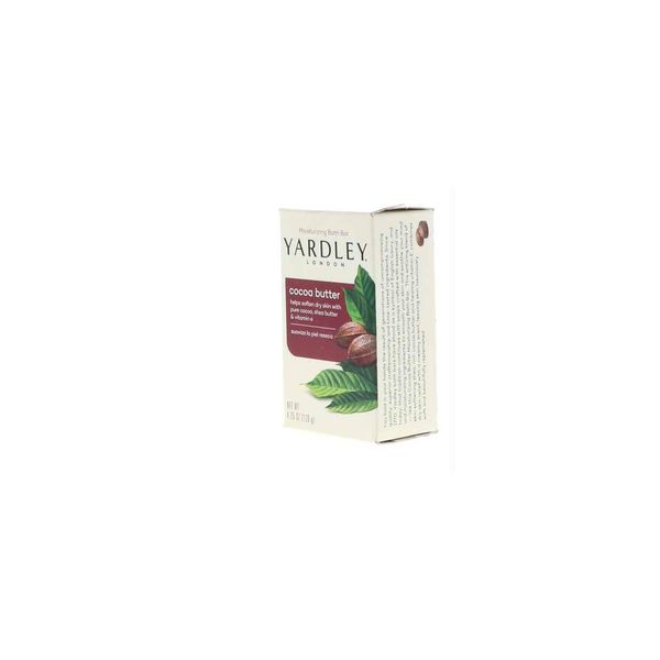 NEW Yardley London Soaps Perfume 4.0 oz Cocoa Butter Naturally Moisturizing Bath Bar FOR WOMEN