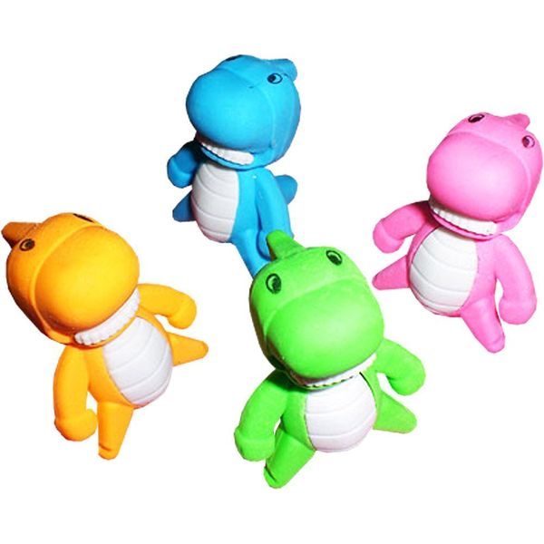 Cute Dinosaur Erasers (Pack of 8)