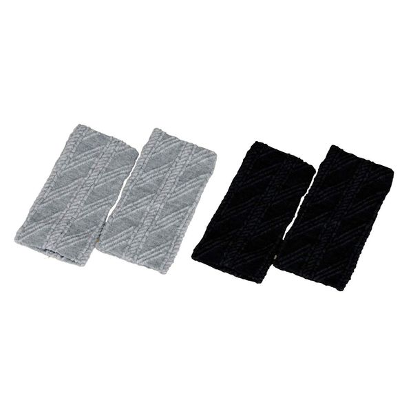 Eclea Silk Blend Inside! Warm Angora Ankle Socks (Short/Gray), Leg Warmers, Soft, Comfortable, Tightening, Swelling, Thermal, Angora & Wool, Full Body, Inner Fabric, Silk, Sensitive, Ankles, Calves, Full Body, Elastic, Eclea