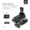 CELLONIC BG-E16 Battery Grip Compatible for - Camera Vertical Grip for LP-E6N Batteries - Multifunction Portrait Handle Backup Battery Holder