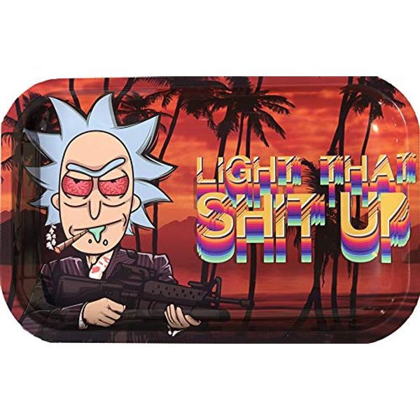 Smoke Arsenal Premium Medium Rolling Tray"Light That Up" 11x7