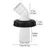 45° IBC Filter With Lid for Rain Water Tank Plastic Filter Cover Durable