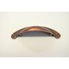2 X CUP HANDLE COPPER KITCHEN CABINET BEDROOM DRAWER DOOR PULL HANDLE