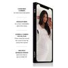 Flaunt Official Square Protective Case - Compatible with iPhone 16 Pro Max - Compatible with MagSafe & Wireless Charging - Drop-Tested & Shockproof - (Black Crocodile)