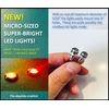 ULTRA SMALL TURN SIGNAL & TAIL LIGHTS (Amber) -Dual Function & Precise Machining