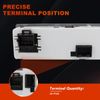 Q21-6119 HVAC A/C Heater Climate Control Module Panel Switch Replacement for Peterbilt Trucks 337 348 389 Temperature Control Panel Q216119 Temperature Control Module
