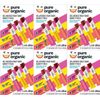 6 PACK - Pure Organic Layered Fruit Bars Variety Pack 28 count