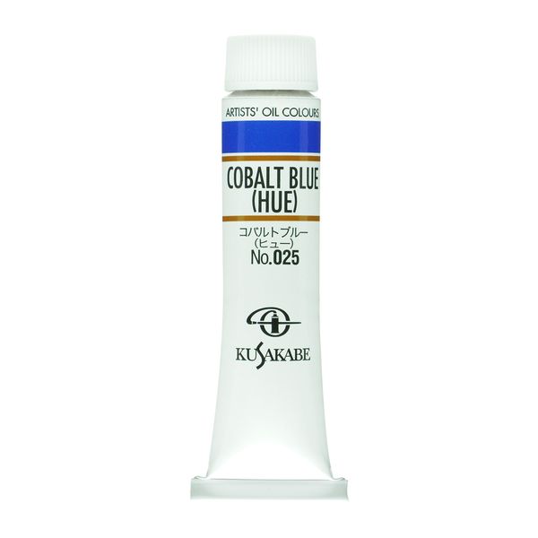 KUSAKABE Oil Paint, Cobalt Blue Hue, 025, 0.7 fl oz (20 ml) (No. 6)