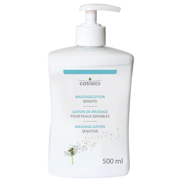 cosiMed Sensitive Massage Lotion with Pressure Dispenser, 500 ml, Massage Lotion