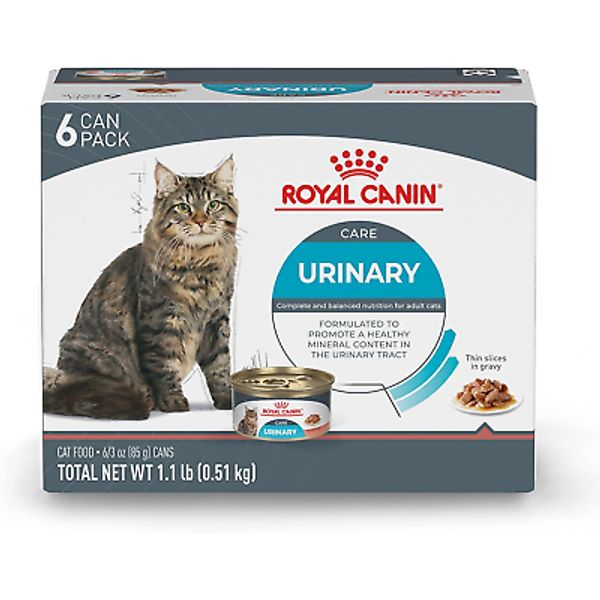 Feline Urinary Care Thin Slices in Gravy Wet Cat Food, 3 Oz Can (6-Pack)